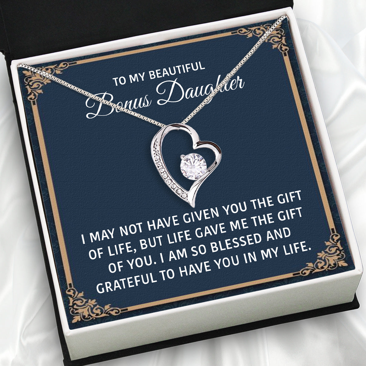 Bonus Daughter Necklace: A Symbol of Everlasting Love and Belonging