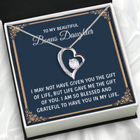 Thumbnail for Bonus Daughter Necklace: A Symbol of Everlasting Love and Belonging