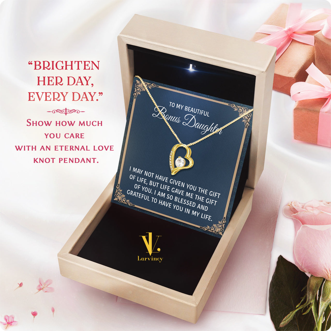 Bonus Daughter Necklace: A Symbol of Everlasting Love and Belonging