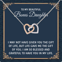 Thumbnail for Bonus Daughter Necklace: A Symbol of Everlasting Love and Belonging