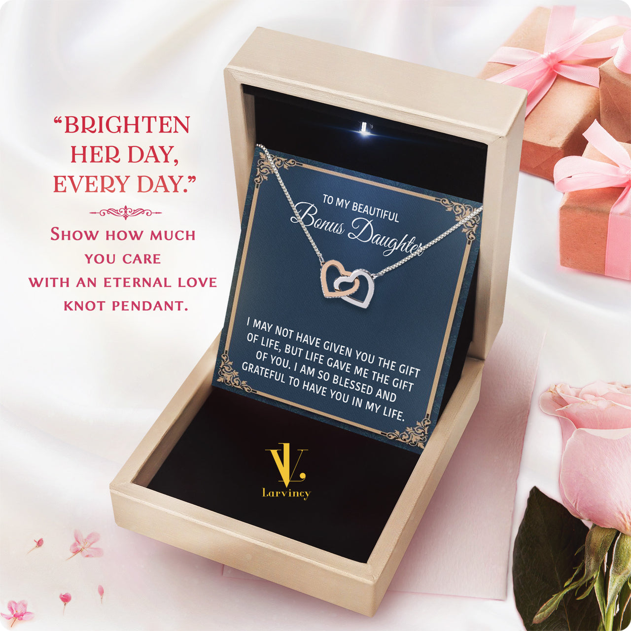 Bonus Daughter Necklace: A Symbol of Everlasting Love and Belonging