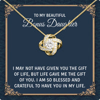 Thumbnail for Bonus Daughter Necklace: A Symbol of Everlasting Love and Belonging