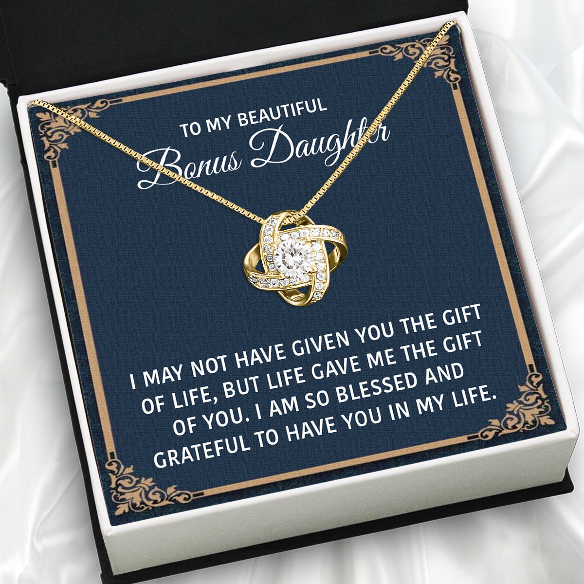 Bonus Daughter Necklace: A Symbol of Everlasting Love and Belonging