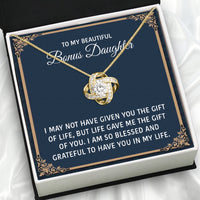 Thumbnail for Bonus Daughter Necklace: A Symbol of Everlasting Love and Belonging