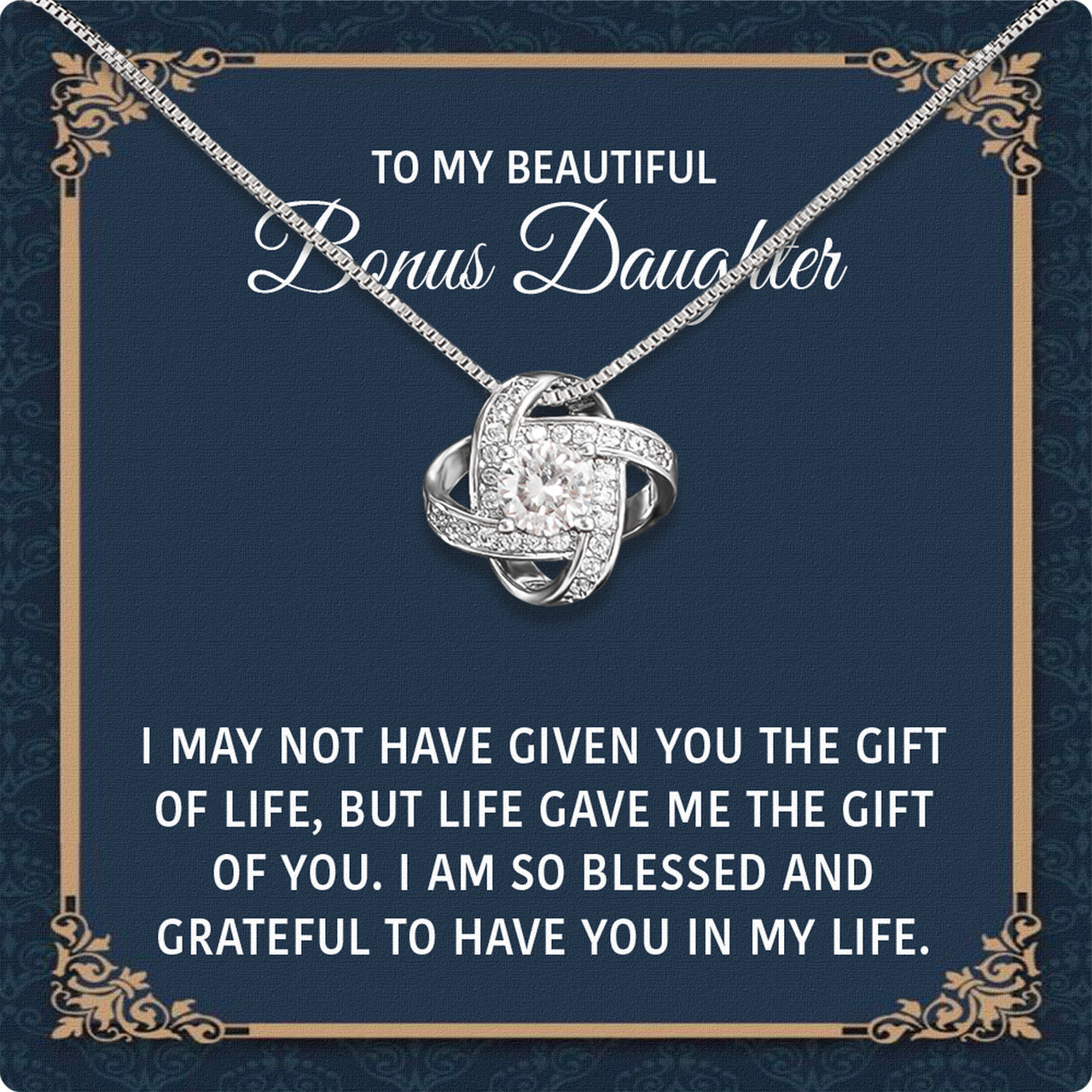 Bonus Daughter Necklace: A Symbol of Everlasting Love and Belonging