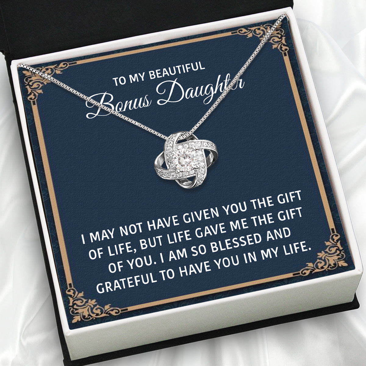 Bonus Daughter Necklace: A Symbol of Everlasting Love and Belonging