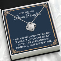 Thumbnail for Bonus Daughter Necklace: A Symbol of Everlasting Love and Belonging