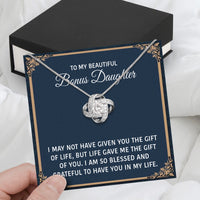 Thumbnail for Bonus Daughter Necklace: A Symbol of Everlasting Love and Belonging