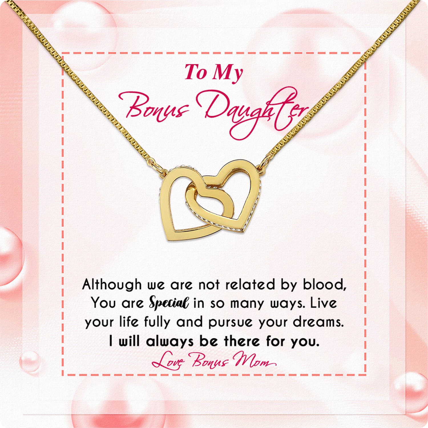 Bonus Daughter Necklace: A Symbol of Everlasting Love and Belonging