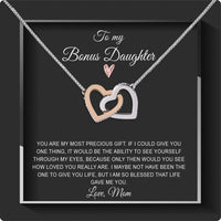 Thumbnail for Bonus Daughter Necklace: A Symbol of Everlasting Love and Belonging