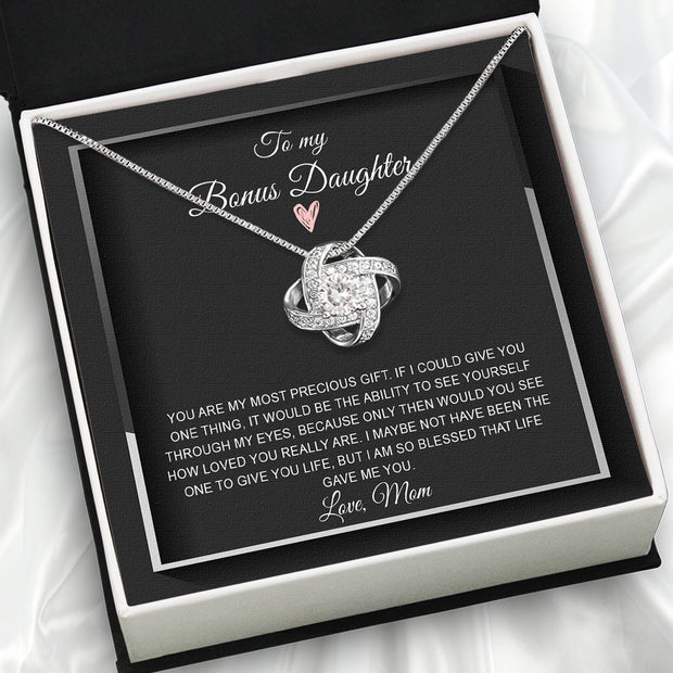 Bonus Daughter Necklace: A Symbol of Everlasting Love and Belonging