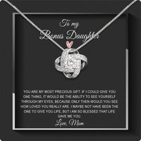 Thumbnail for Bonus Daughter Necklace: A Symbol of Everlasting Love and Belonging