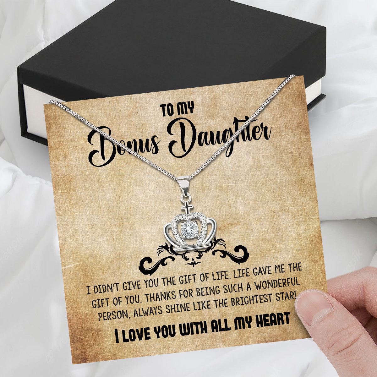 Bonus Daughter Necklace: A Symbol of Everlasting Love and Belonging