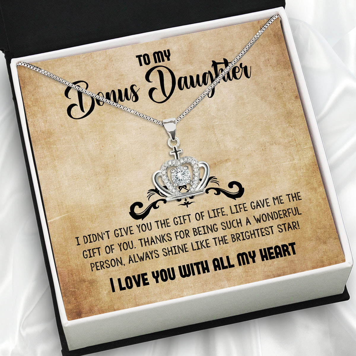 Bonus Daughter Necklace: A Symbol of Everlasting Love and Belonging