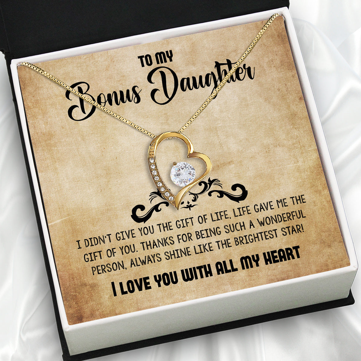 Bonus Daughter Necklace: A Symbol of Everlasting Love and Belonging