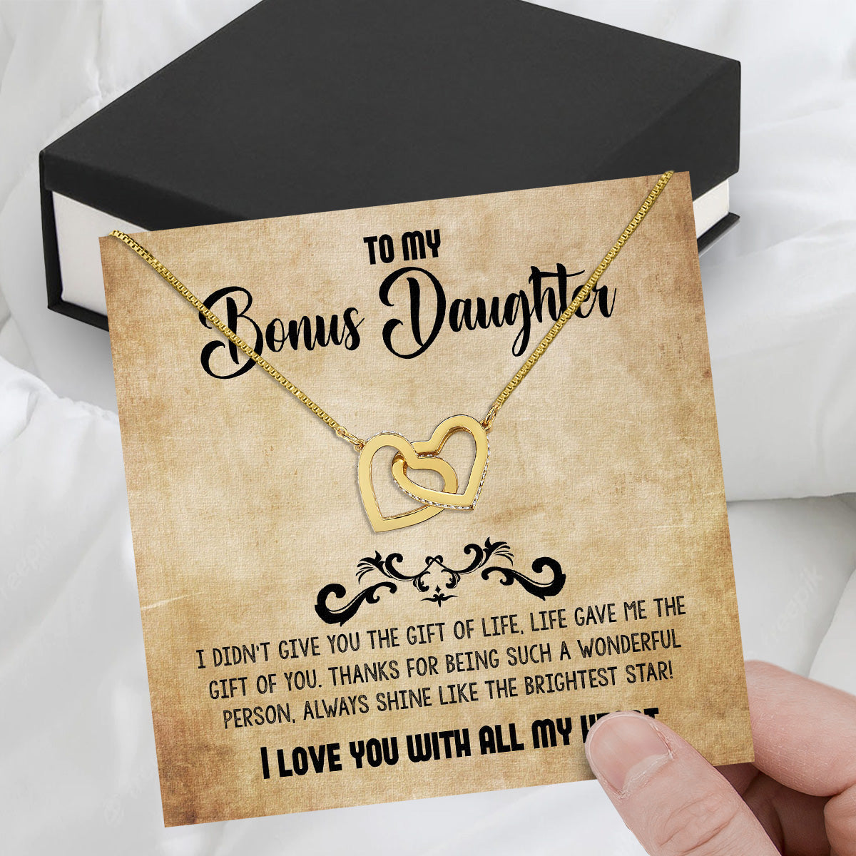 Bonus Daughter Necklace: A Symbol of Everlasting Love and Belonging