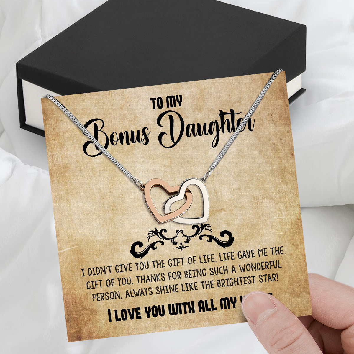 Bonus Daughter Necklace: A Symbol of Everlasting Love and Belonging