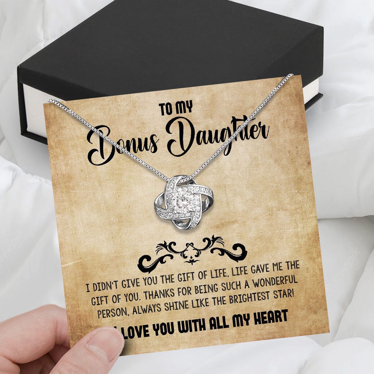 Bonus Daughter Necklace: A Symbol of Everlasting Love and Belonging