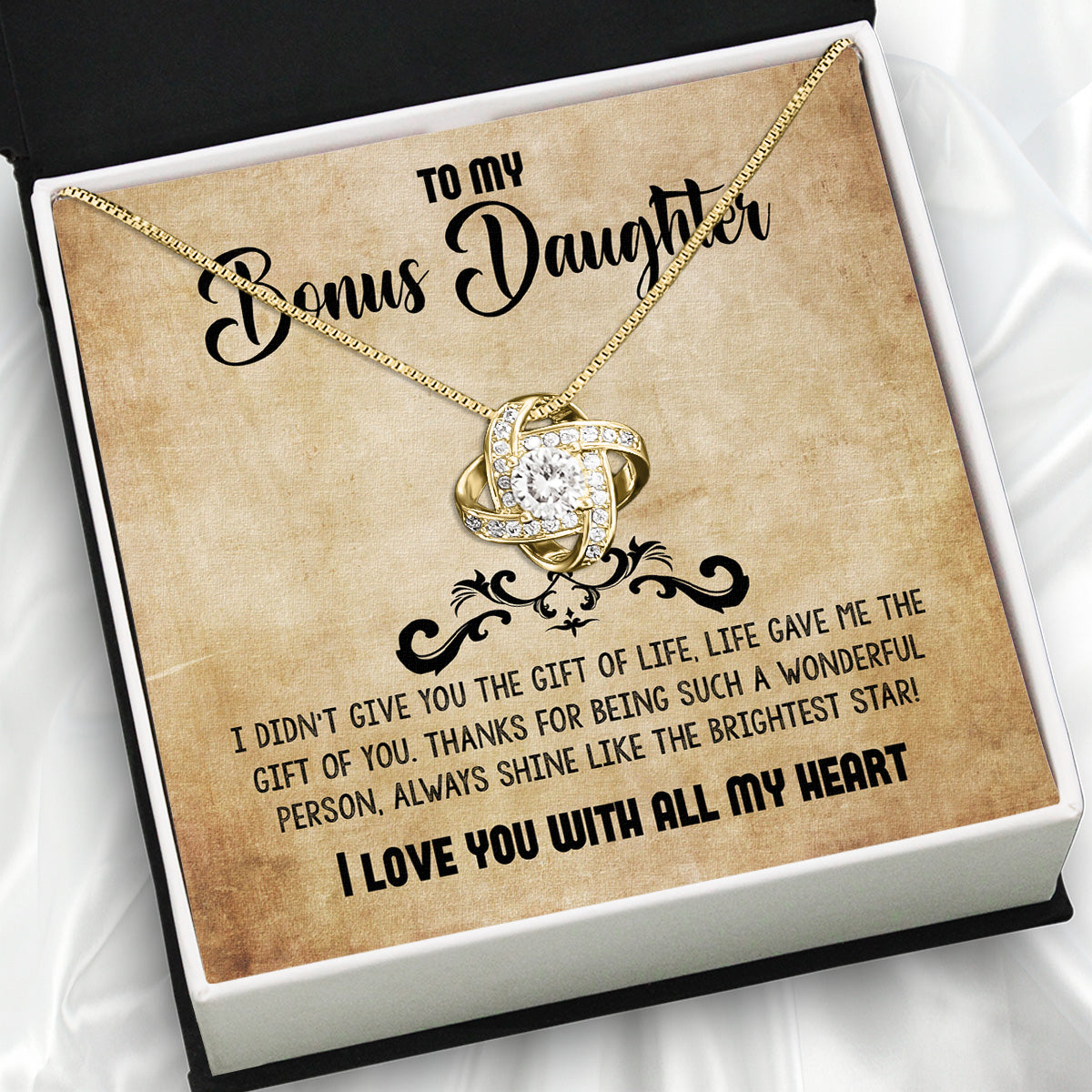 Bonus Daughter Necklace: A Symbol of Everlasting Love and Belonging