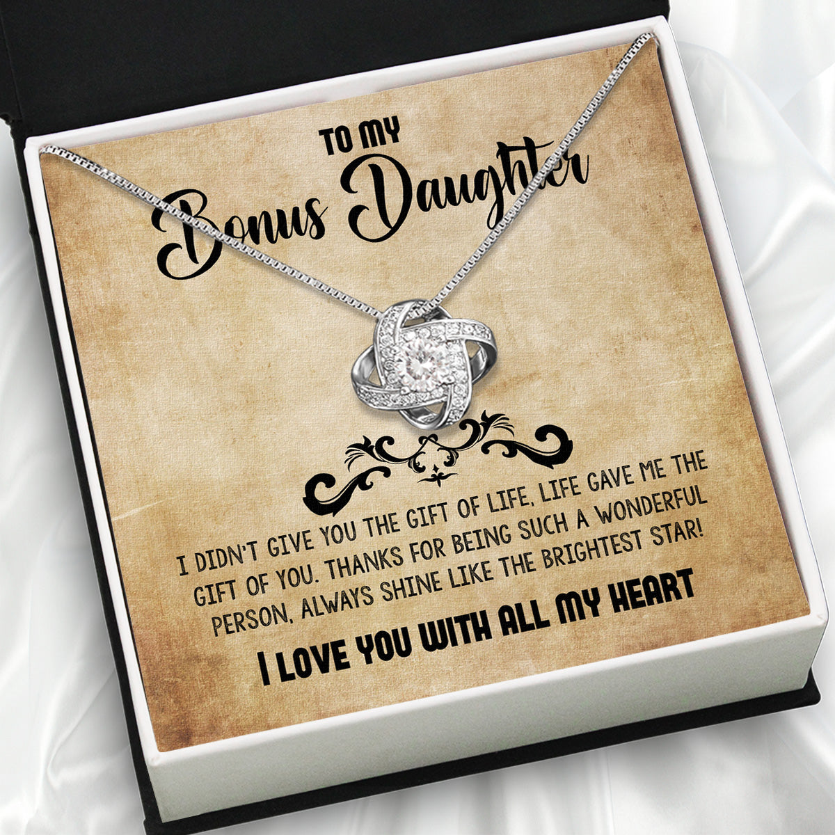 Bonus Daughter Necklace: A Symbol of Everlasting Love and Belonging