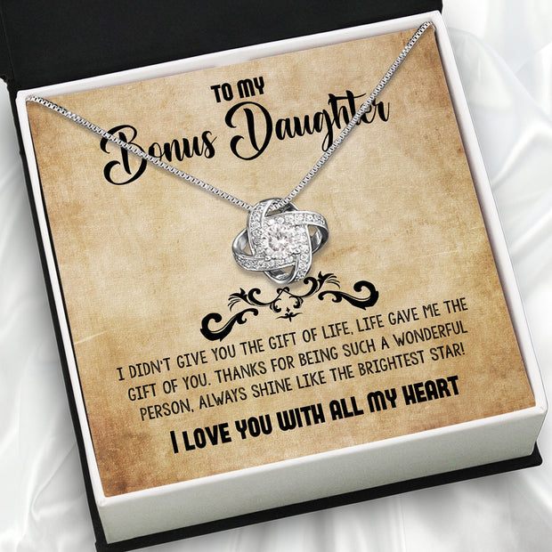 Bonus Daughter Necklace: A Symbol of Everlasting Love and Belonging