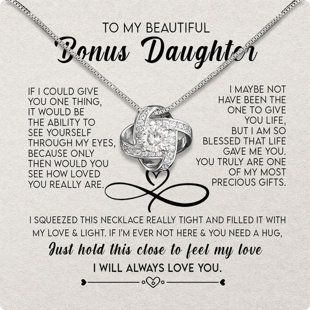Bonus Daughter Necklace: A Symbol of Everlasting Love and Belonging