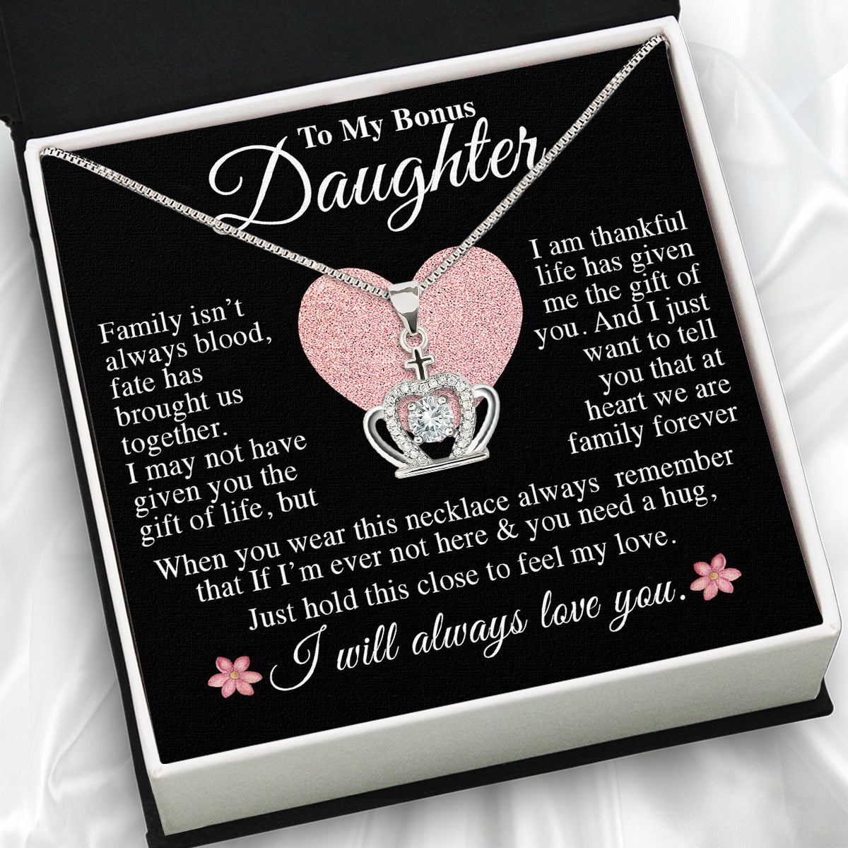 Bonus Daughter Necklace: A Symbol of Everlasting Love and Belonging