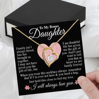 Thumbnail for Bonus Daughter Necklace: A Symbol of Everlasting Love and Belonging