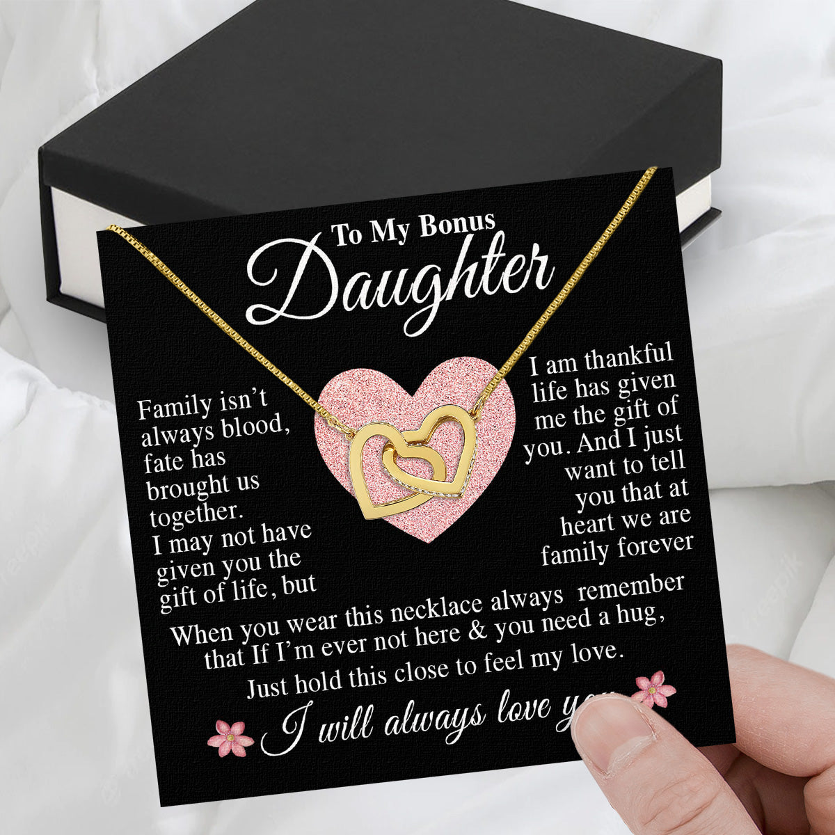 Bonus Daughter Necklace: A Symbol of Everlasting Love and Belonging