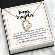 Bonus Daughter Necklace: A Symbol of Everlasting Love and Belonging