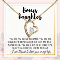 Bonus Daughter Necklace: A Symbol of Everlasting Love and Belonging