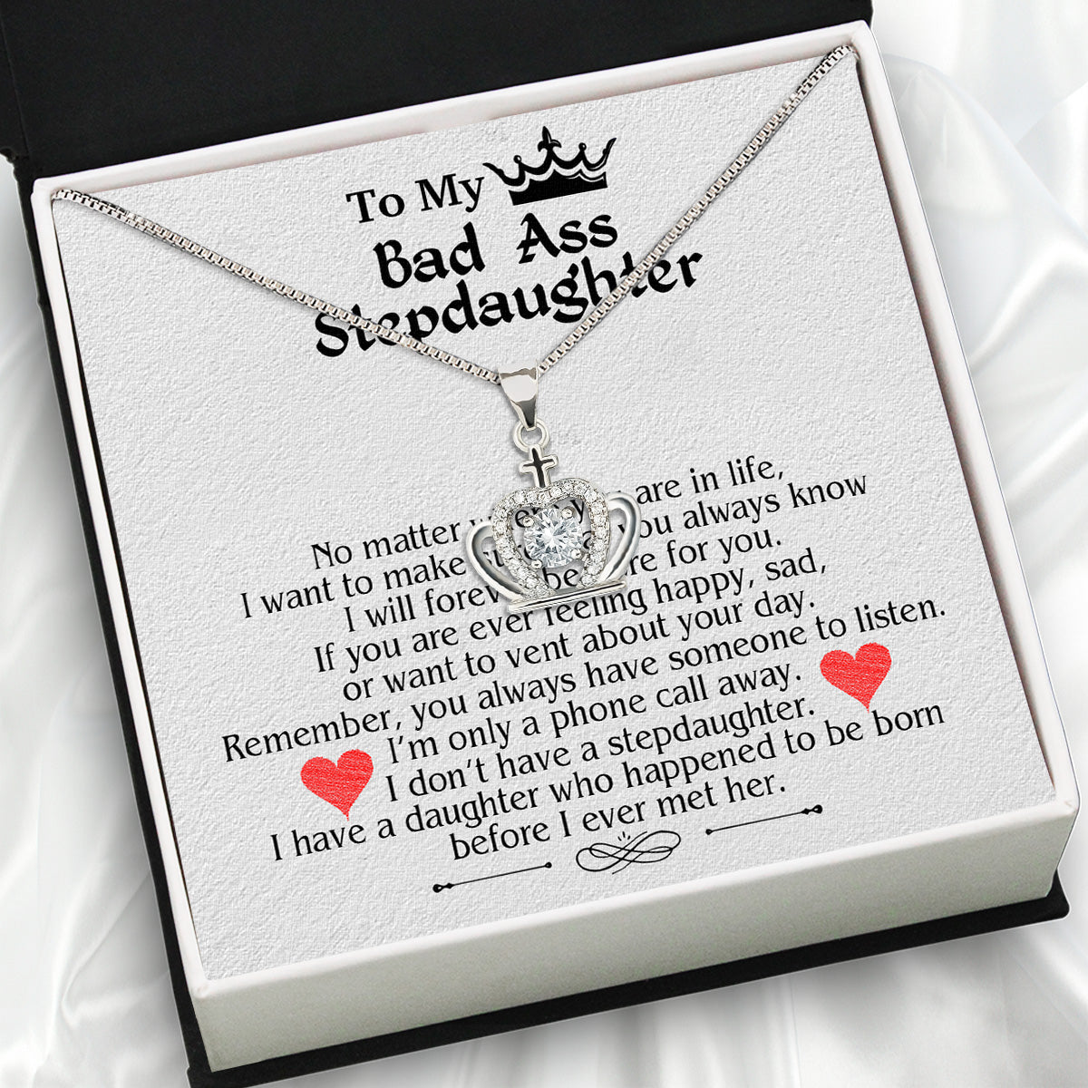 Bonus Daughter Necklace: A Symbol of Everlasting Love and Belonging