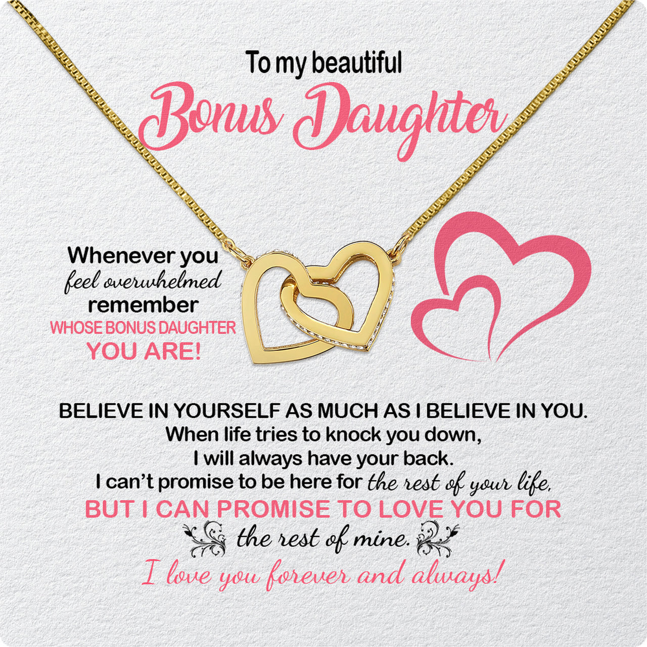 Necklace for Your Bonus Daughter: A Gift to Treasure Forever - Larvincy