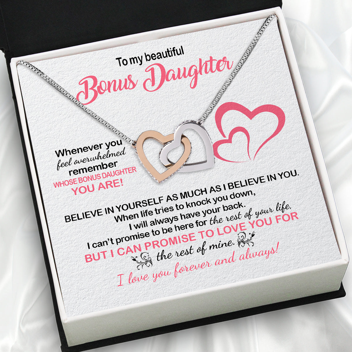 Necklace for Your Bonus Daughter: A Gift to Treasure Forever - Larvincy