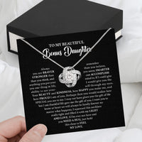 Thumbnail for Necklace for Your Bonus Daughter: A Gift to Treasure Forever - Larvincy Luxe