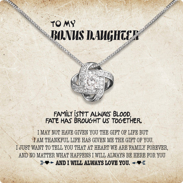 Bonus Daughter Necklace: A Symbol of Everlasting Love and Belonging