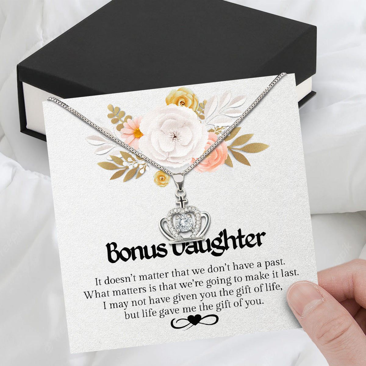 Bonus Daughter Necklace: A Symbol of Everlasting Love and Belonging