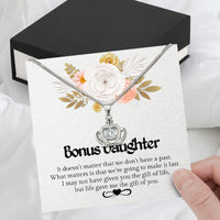 Thumbnail for Bonus Daughter Necklace: A Symbol of Everlasting Love and Belonging