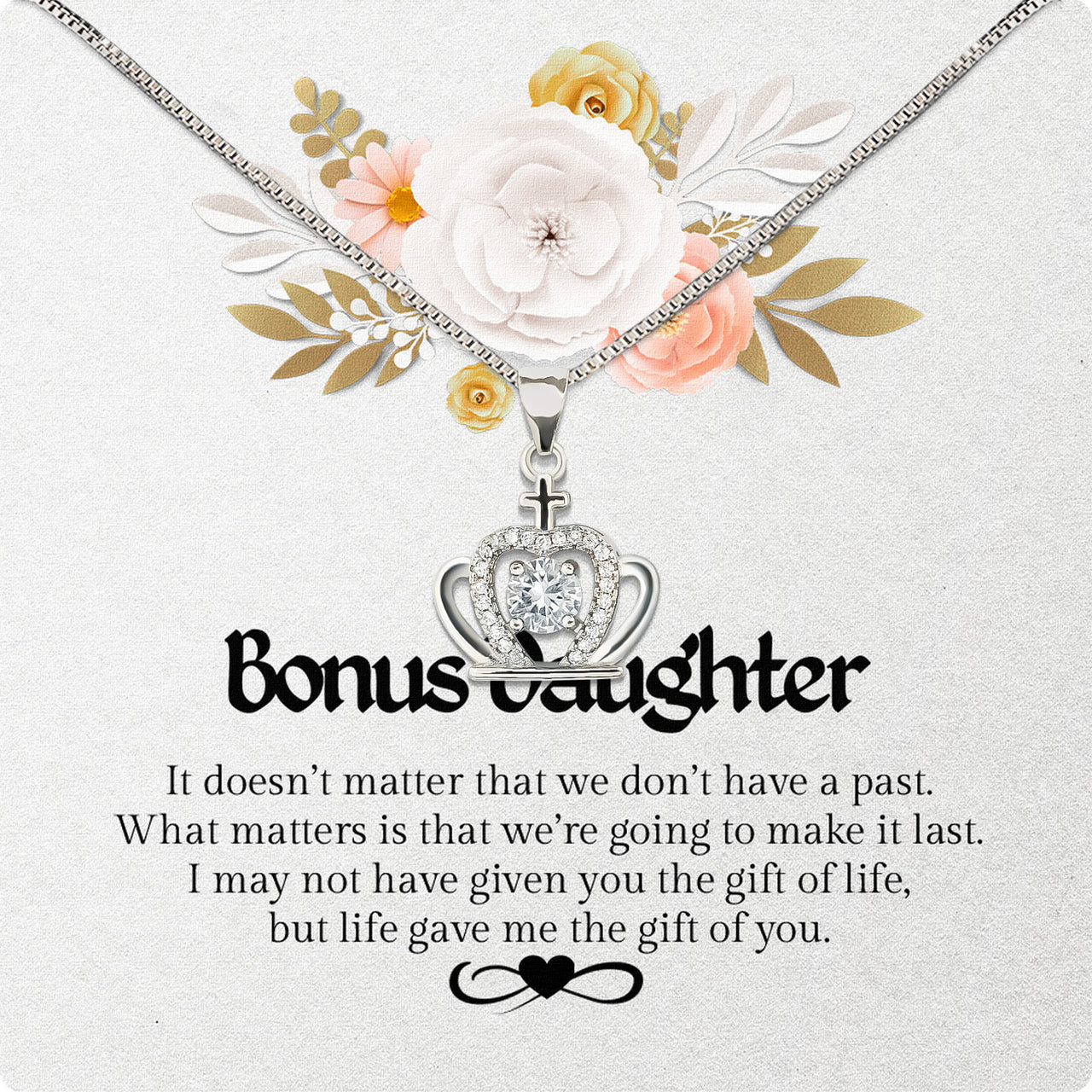 Bonus Daughter Necklace: A Symbol of Everlasting Love and Belonging