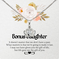 Thumbnail for Bonus Daughter Necklace: A Symbol of Everlasting Love and Belonging