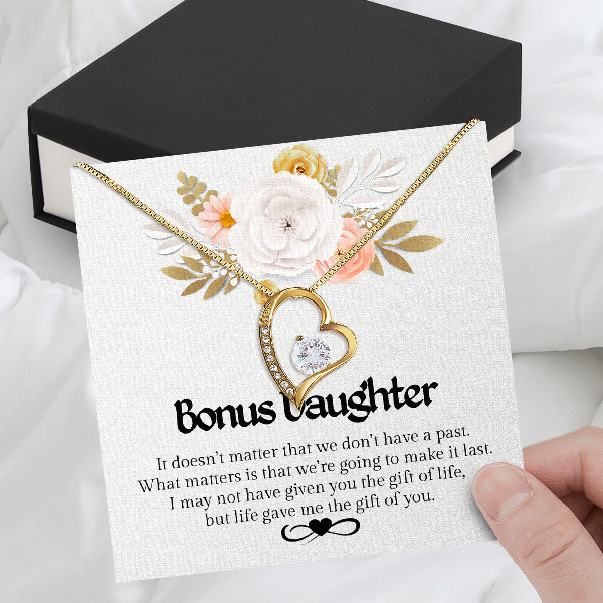 Bonus Daughter Necklace: A Symbol of Everlasting Love and Belonging