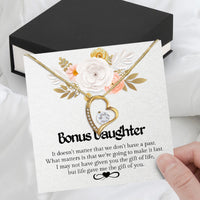 Thumbnail for Bonus Daughter Necklace: A Symbol of Everlasting Love and Belonging