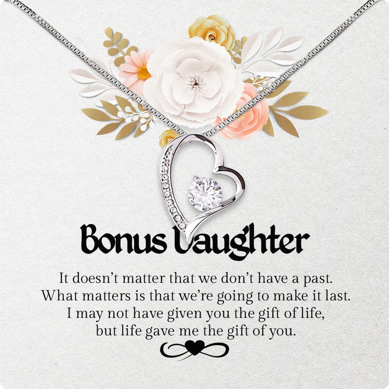 Bonus Daughter Necklace: A Symbol of Everlasting Love and Belonging