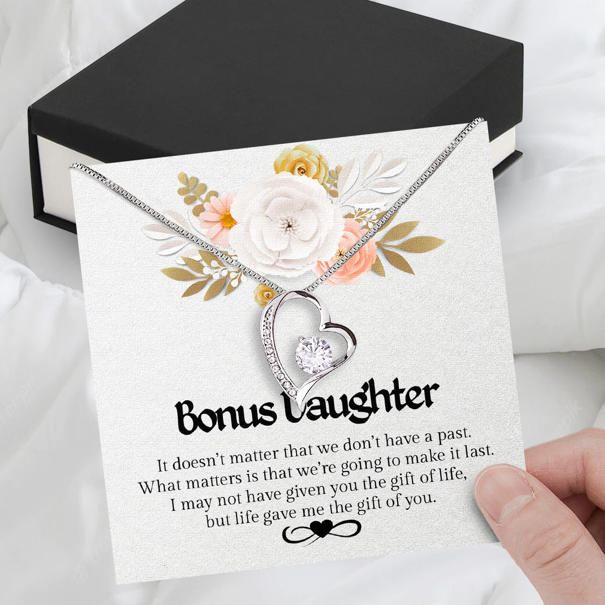 Bonus Daughter Necklace: A Symbol of Everlasting Love and Belonging