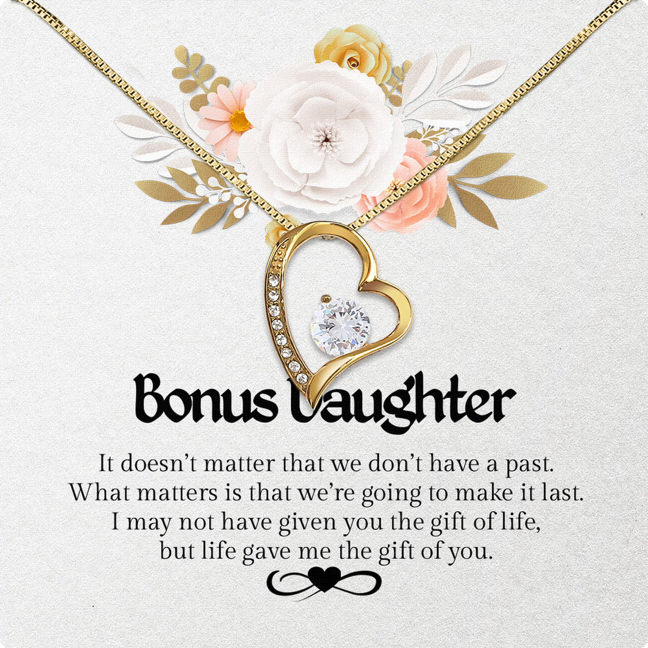 Bonus Daughter Necklace: A Symbol of Everlasting Love and Belonging