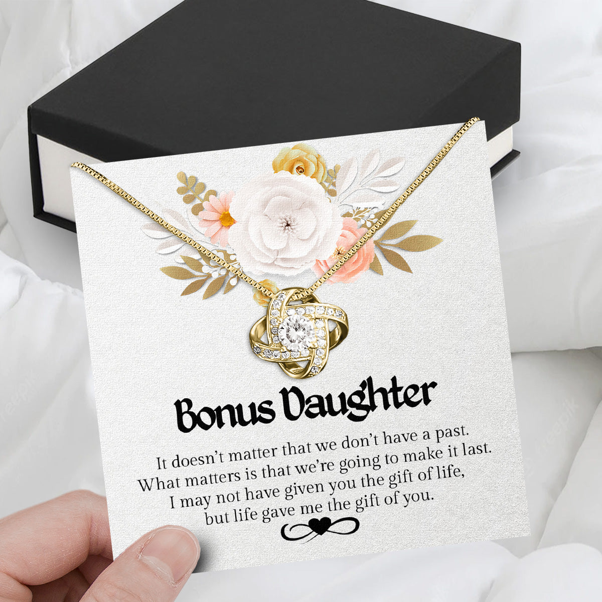 Bonus Daughter Necklace: A Symbol of Everlasting Love and Belonging