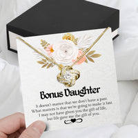 Thumbnail for Bonus Daughter Necklace: A Symbol of Everlasting Love and Belonging