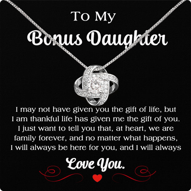 Bonus Daughter Necklace: A Symbol of Everlasting Love and Belonging