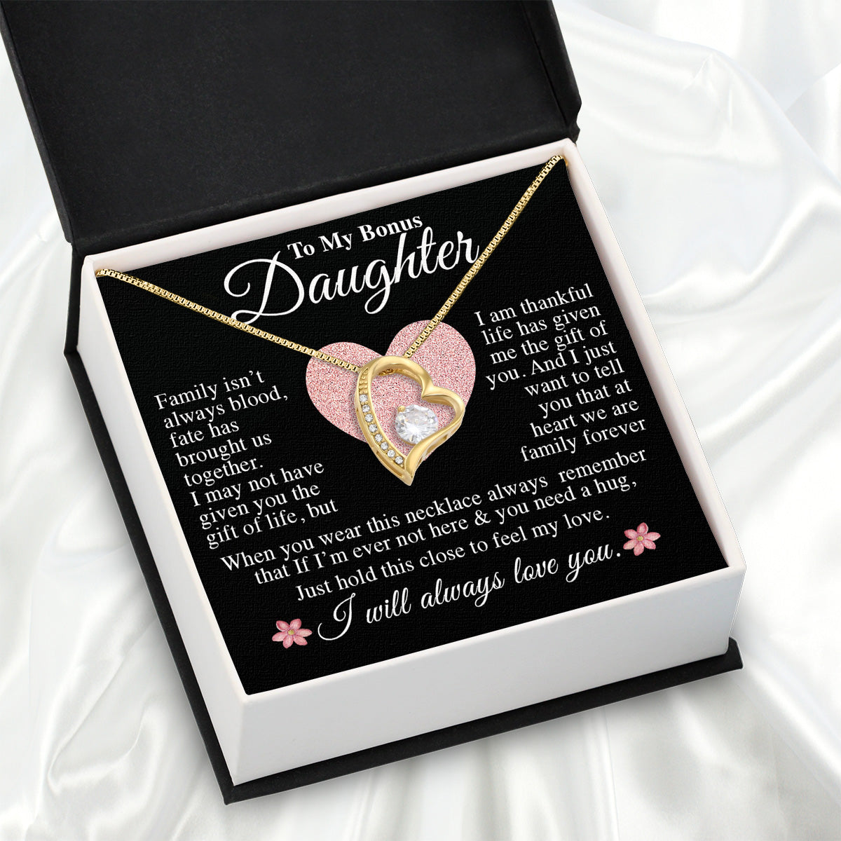 Bonus Daughter Necklace: A Symbol of Everlasting Love and Belonging