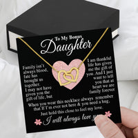 Thumbnail for Bonus Daughter Necklace: A Symbol of Everlasting Love and Belonging